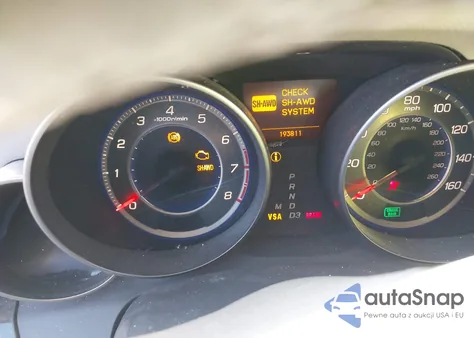 2007 Acura Mdx Technology Package from USA, damaged, VIN 2HNYD28477H529813